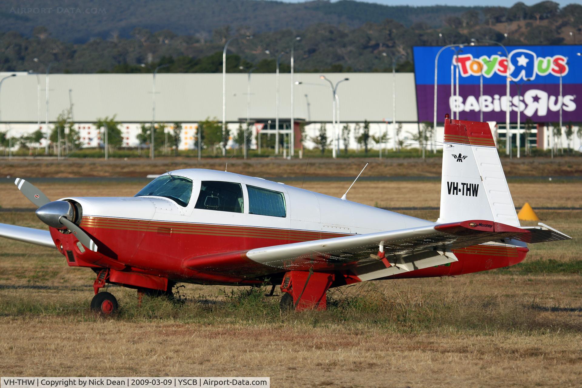 VH-THW, 1977 Mooney M20C Ranger Ranger C/N 20-1225, YSCB