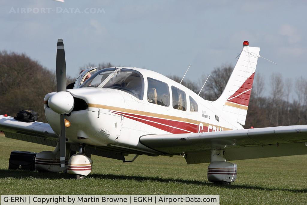 G-ERNI, 1980 Piper PA-28-181 Cherokee Archer II C/N 28-8090146, Angle shot