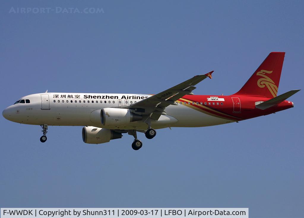 F-WWDK, 2009 Airbus A320-214 C/N 3855, C/n 3855 - To be B-6568