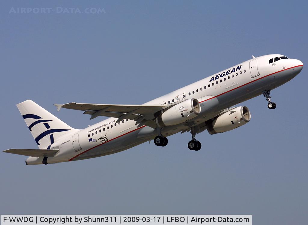 F-WWDG, 2009 Airbus A320-232 C/N 3850, C/n 3850 - To be SX-DVY