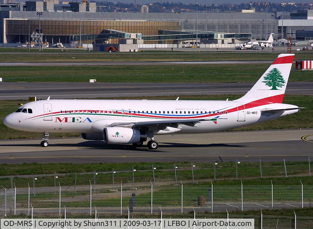 OD-MRS, 2009 Airbus A320-232 C/N 3804, Rolling for his delivery flight...