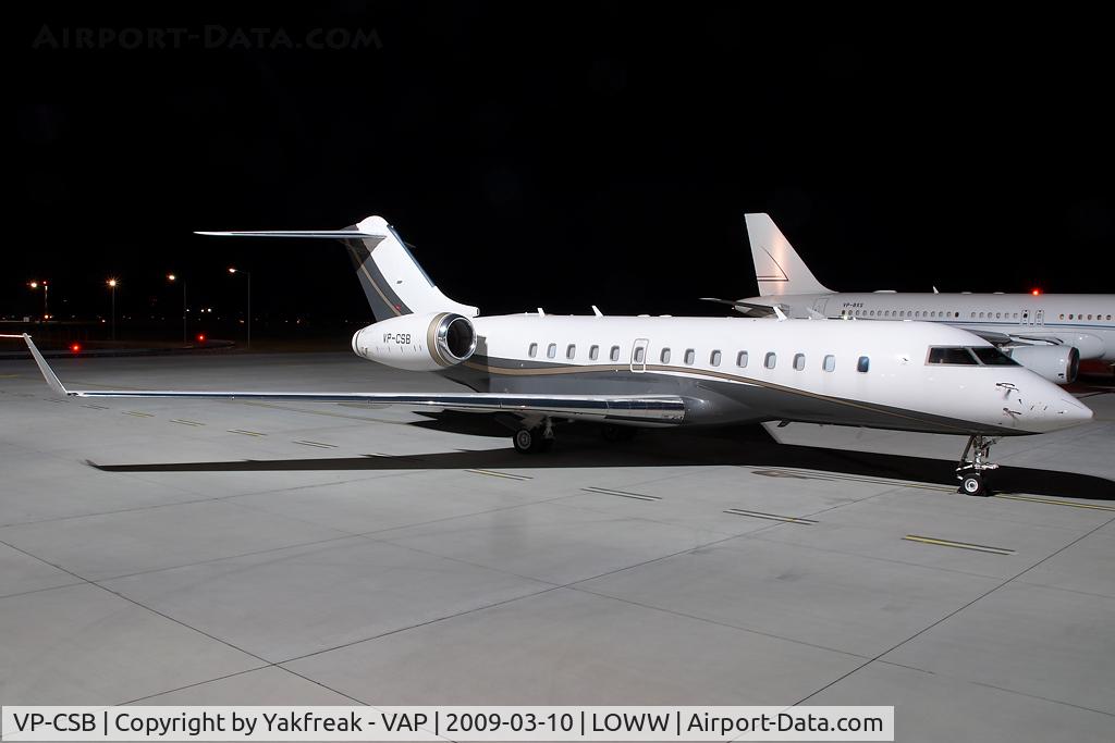 VP-CSB, 2007 Bombardier BD-700-1A11 Global 5000 C/N 9263, Globalexpress 5000