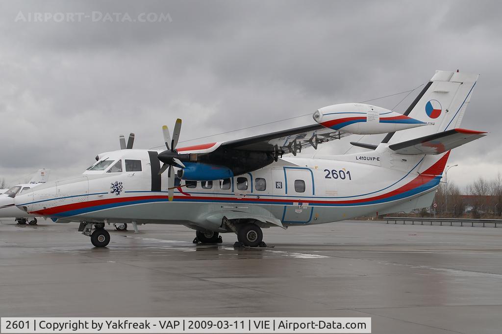 2601, Let L-410UVP-E Turbolet C/N 912601, Czech Air Force Let 410