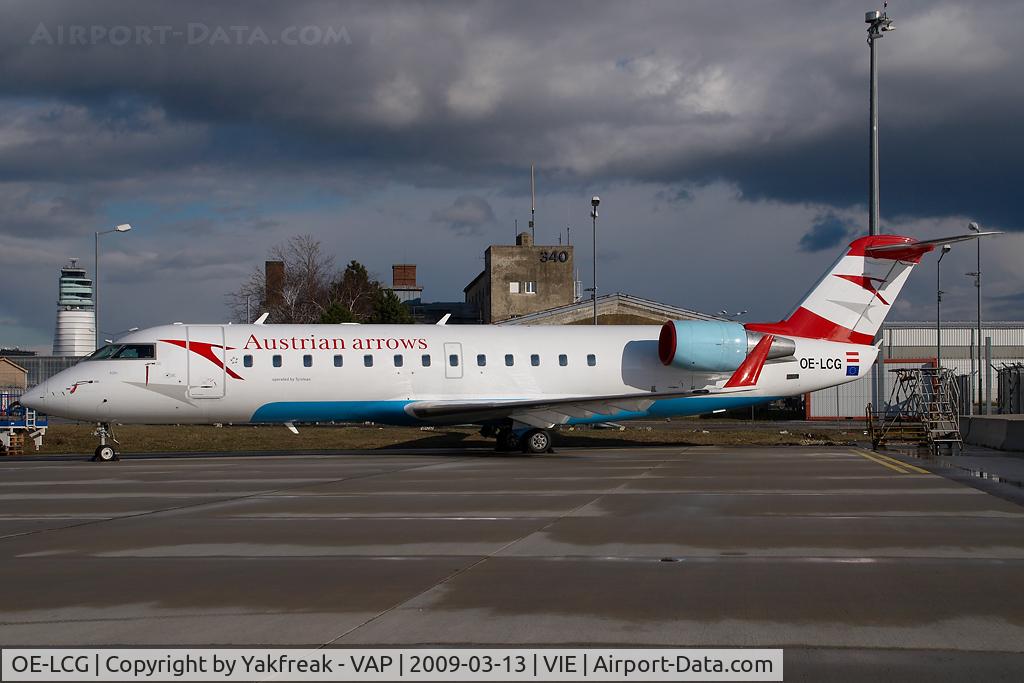 OE-LCG, 1996 Canadair CRJ-200LR (CL-600-2B19) C/N 7103, Austrian Arrows Regionaljet