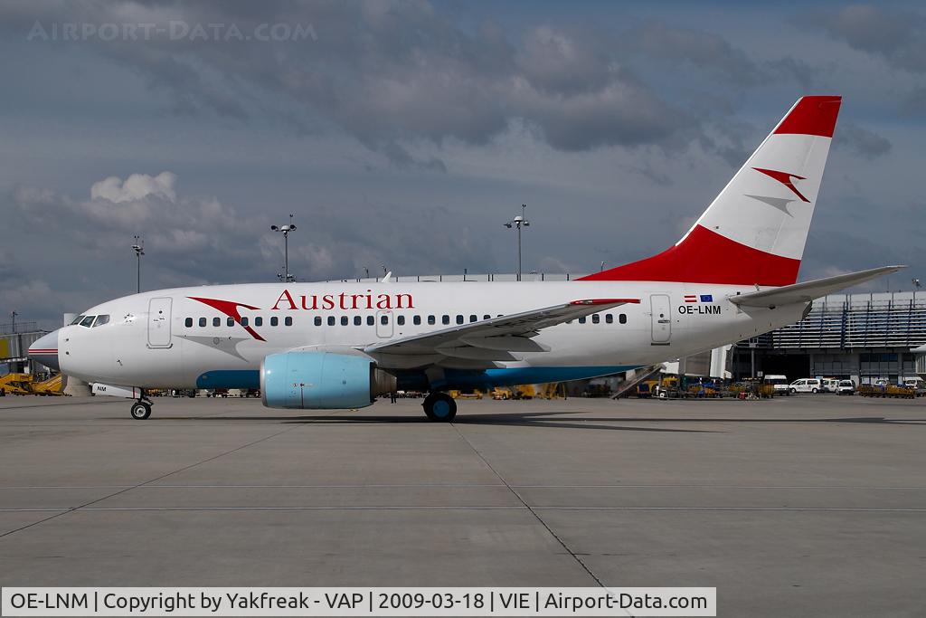 OE-LNM, 2000 Boeing 737-6Z9 C/N 30138, Austrian Airlines Boeing 737-600
