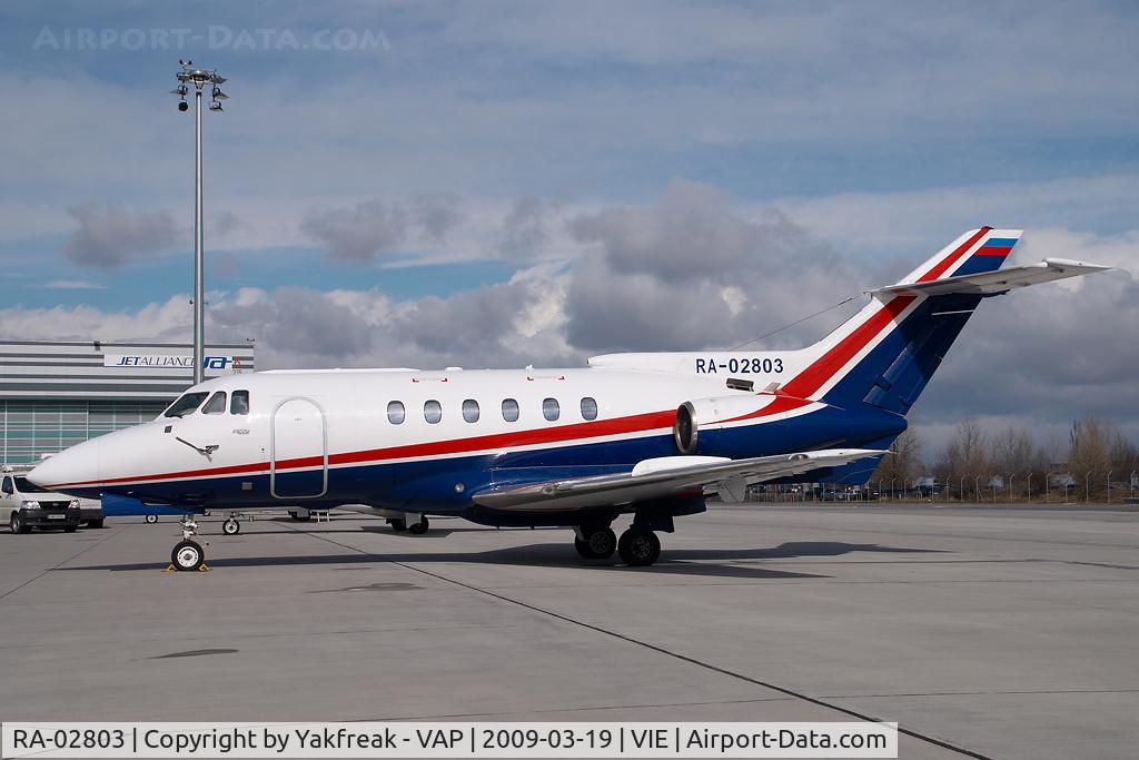 RA-02803, 1981 British Aerospace HS.125 Series 700B C/N 257139, Bae 125