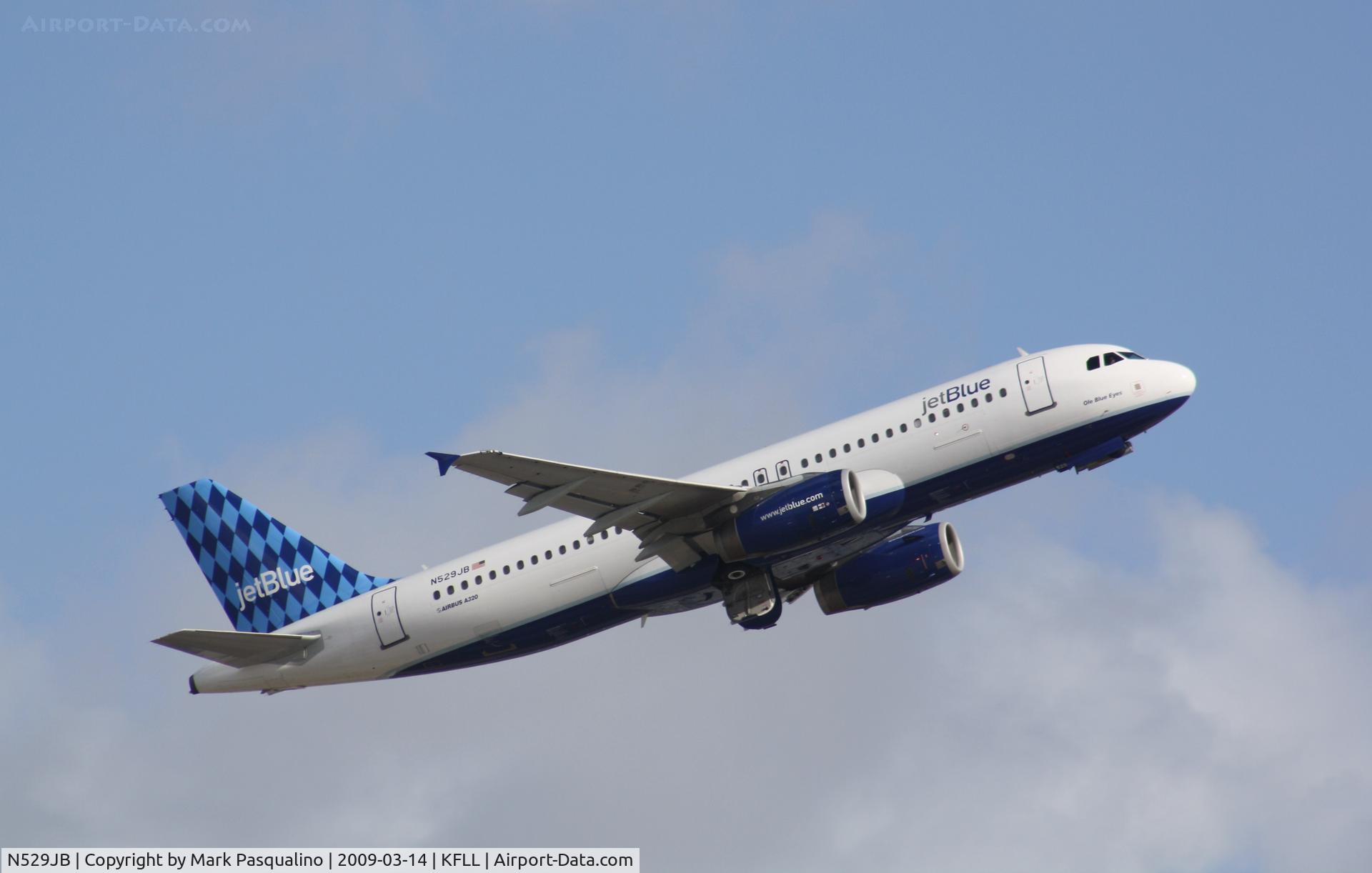 N529JB, 2001 Airbus A320-232 C/N 1610, Airbus A320