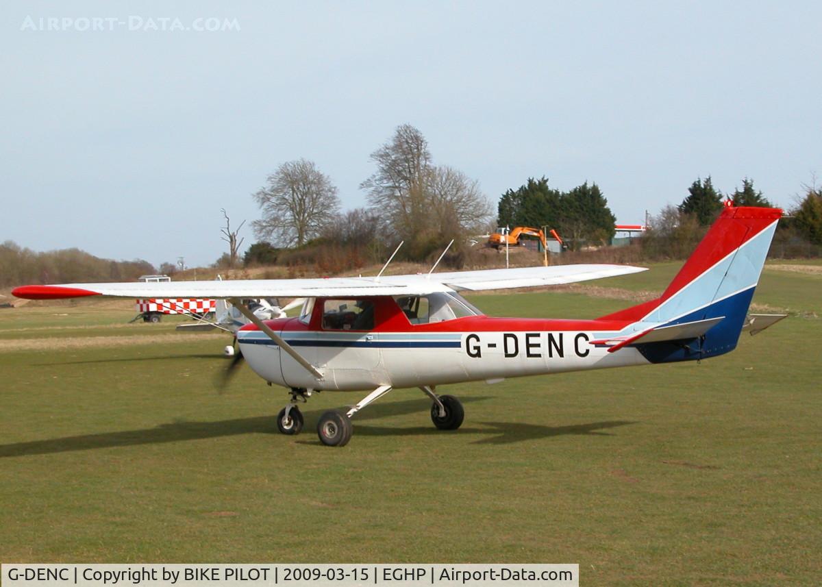 G-DENC, 1966 Reims F150G C/N 0107, TAXYING PAST THE CLUB HOUSE