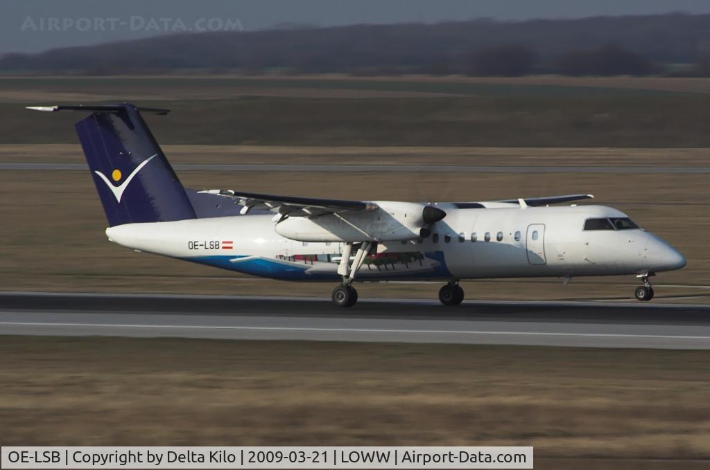 OE-LSB, 1998 De Havilland Canada DHC-8-314Q Dash 8 C/N 525, IntaSky DHC-8-314