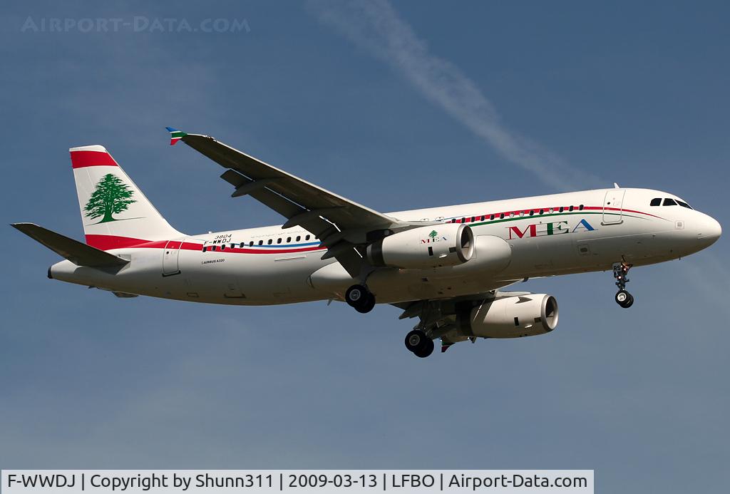F-WWDJ, 2009 Airbus A320-232 C/N 3804, C/n 3804 - To be OD-MRS