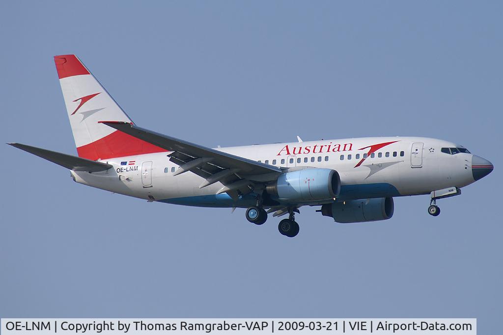 OE-LNM, 2000 Boeing 737-6Z9 C/N 30138, Austrian Airlines Boeing 737-600