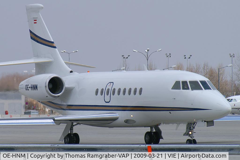 OE-HNM, 2003 Dassault Falcon 2000EX C/N 008, Business Express Dassault Falcon 2000