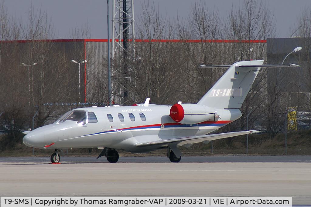 T9-SMS, 2008 Cessna 525 CitationJet CJ1+ C/N 525-0666, Republic of Bosnia-Herzegovina (Srpska) - Government Cessna 525 Citationjet