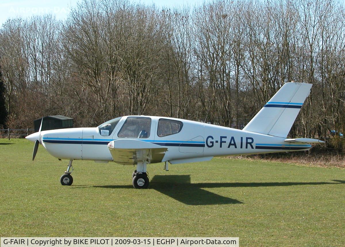 G-FAIR, 1981 Socata TB-10 Tobago C/N 241, IN THE VISITING A/C PARK