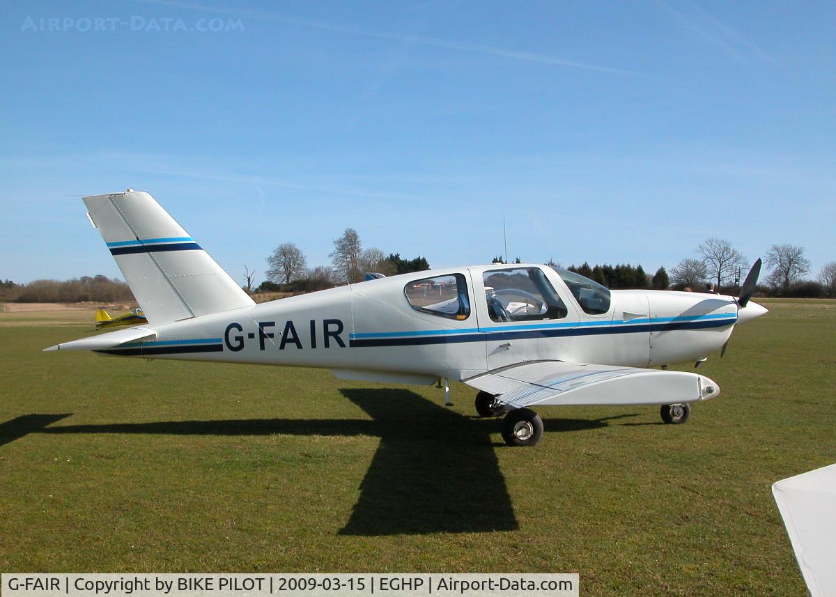 G-FAIR, 1981 Socata TB-10 Tobago C/N 241, PARKED IN THE SPRING SUN