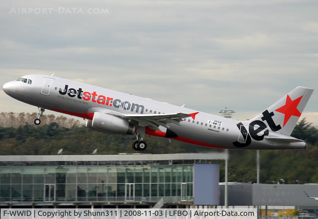 F-WWID, 2008 Airbus A320-232 C/N 3668, C/n 3668 - To be VH-VQC