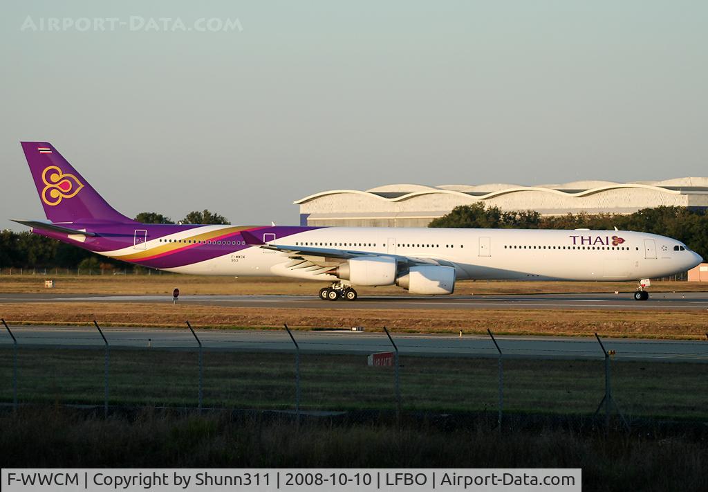 F-WWCM, 2008 Airbus A340-642 C/N 953, C/n 953 - To be HS-TNF