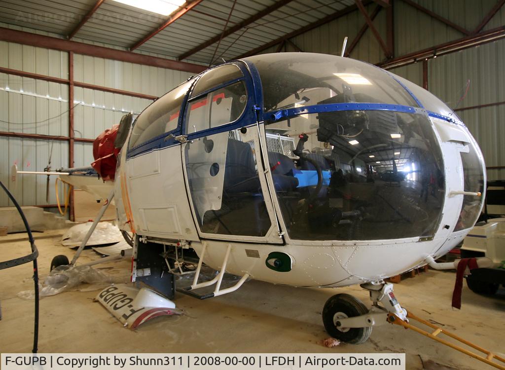 F-GUPB, Aerospatiale SA-316B Alouette III C/N 1779, Stored inside hangars...