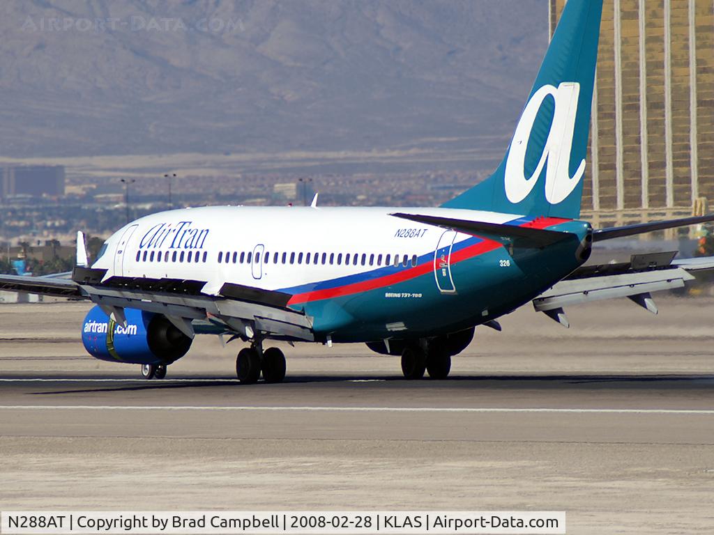 N288AT, 2006 Boeing 737-7BD C/N 33924, airTran / 2006 Boeing 737-7BD