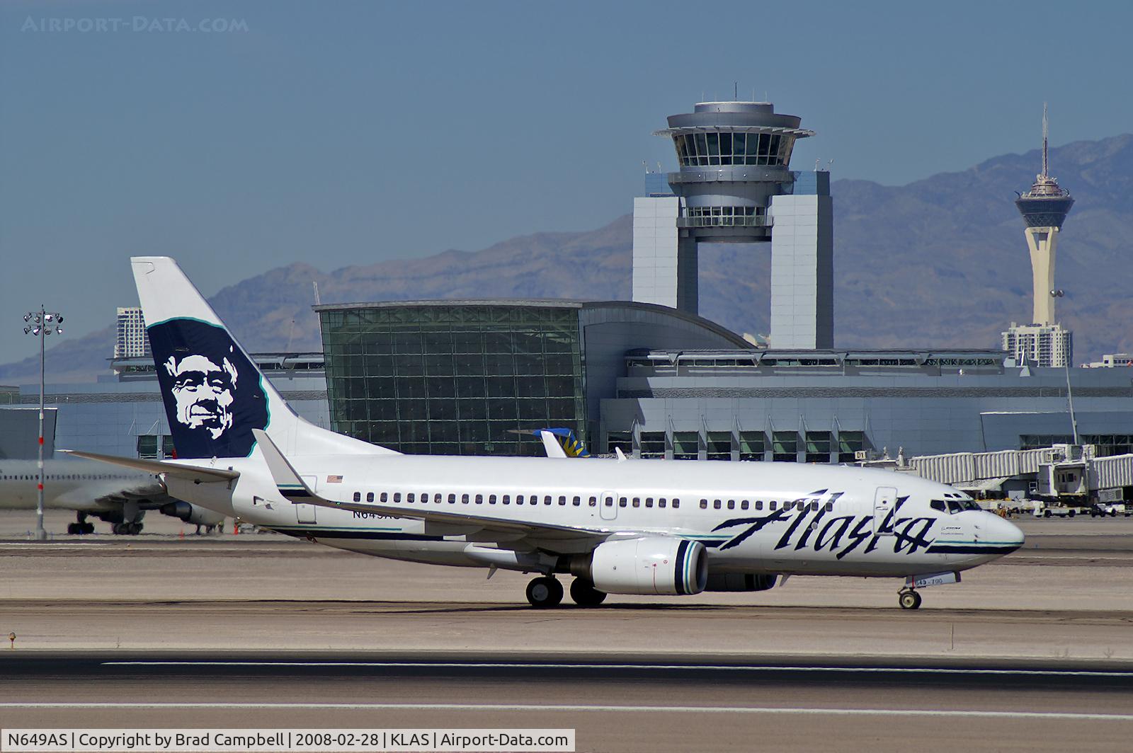 N649AS, 2003 Boeing 737-790 C/N 30663, Alaska Airlines / 2003 Boeing 737-790