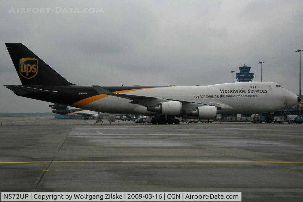 N572UP, 2007 Boeing 747-44AF C/N 35669, visitor