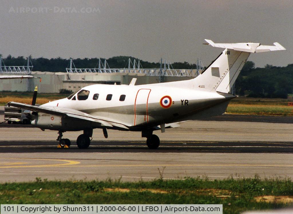 101, Embraer EMB-121AA Xingu C/N 121101, Parked at the General Aviation area
