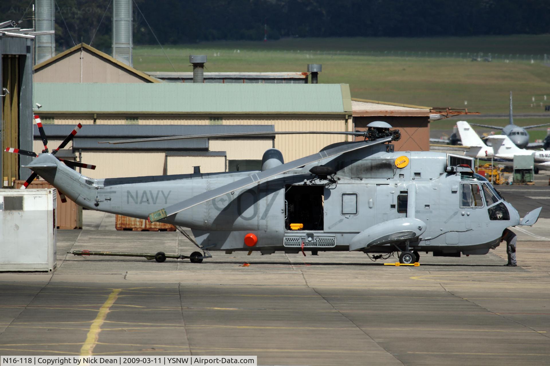 N16-118, 1975 Westland Sea King Mk.50A C/N WA793, YSNW
