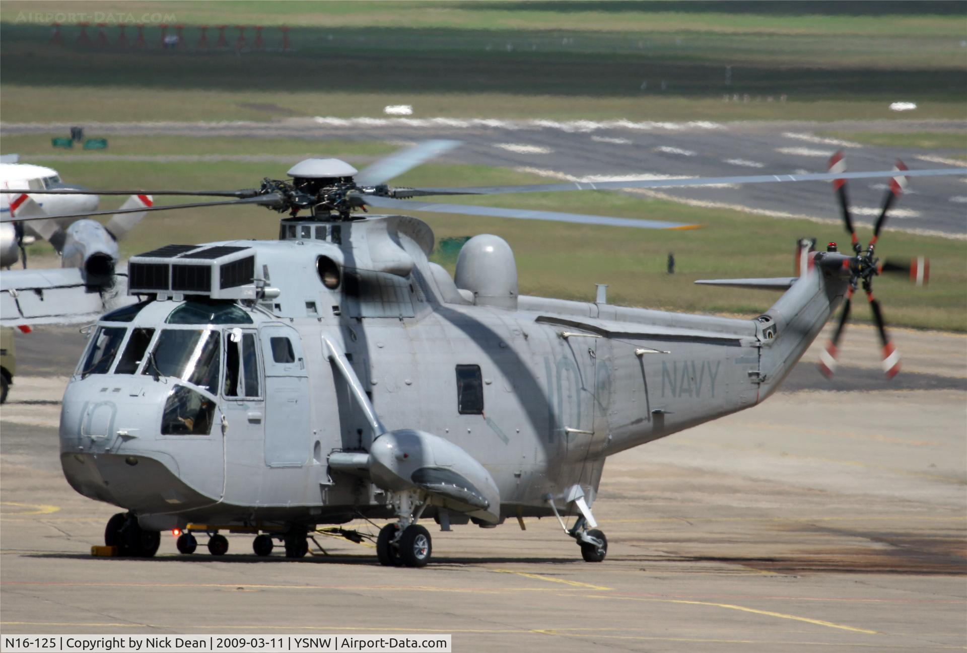 N16-125, 1975 Westland Sea King Mk.50A C/N WA796, YSNW