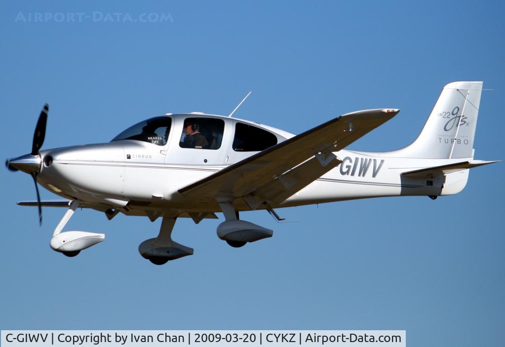 C-GIWV, 2009 Cirrus SR22 G3 GTSX Turbo C/N 3316, Cirrus SR22