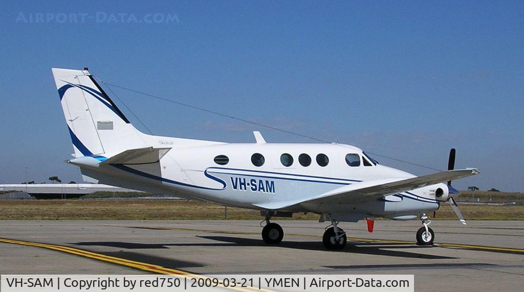 VH-SAM, 1975 Beech C90 King Air C/N LJ-655, Beech C90 KingAir