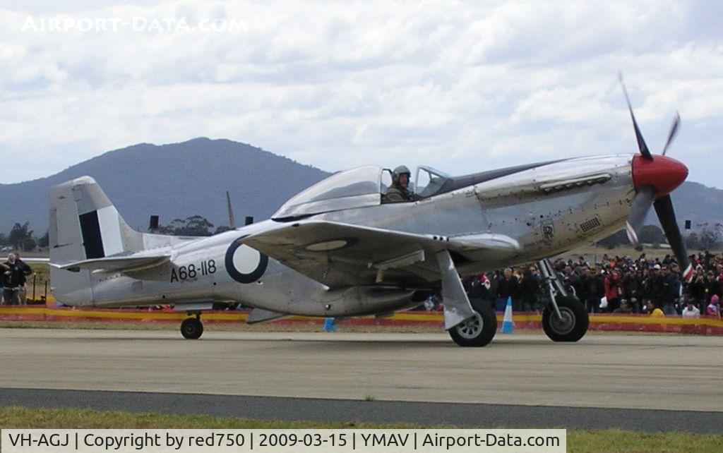 VH-AGJ, 1948 Commonwealth CA-18 Mustang 21 C/N 1443, Warbird Mustang A68-118