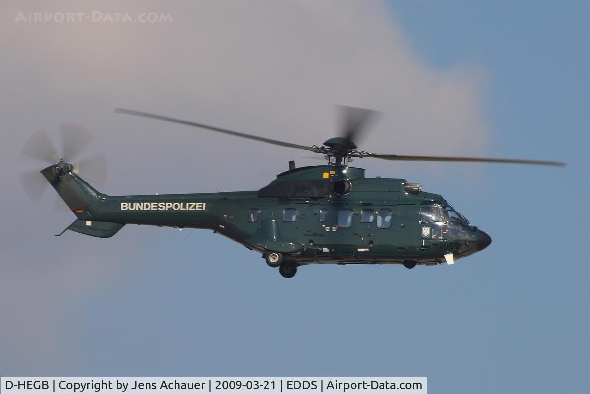 D-HEGB, Aerospatiale AS-332L-1 Super Puma C/N 2265, Bundespolizei Aerospatiale AS-332L1 Super Puma