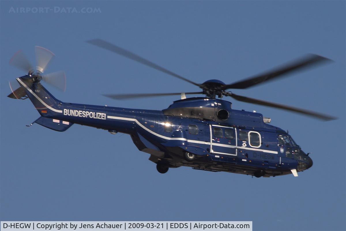 D-HEGW, Aerospatiale AS-332L-1 Super Puma C/N 2696, Bundespolizei Aerospatiale AS-332L1 Super Puma AS32