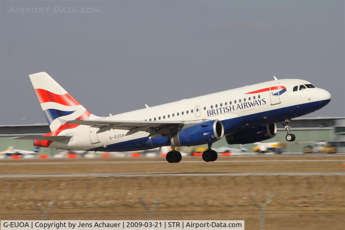 G-EUOA, 2001 Airbus A319-131 C/N 1513, British Airways Airbus A319-131