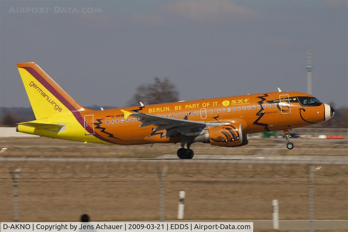 D-AKNO, 1999 Airbus A319-112 C/N 1147, Germanwings Airbus A319-112