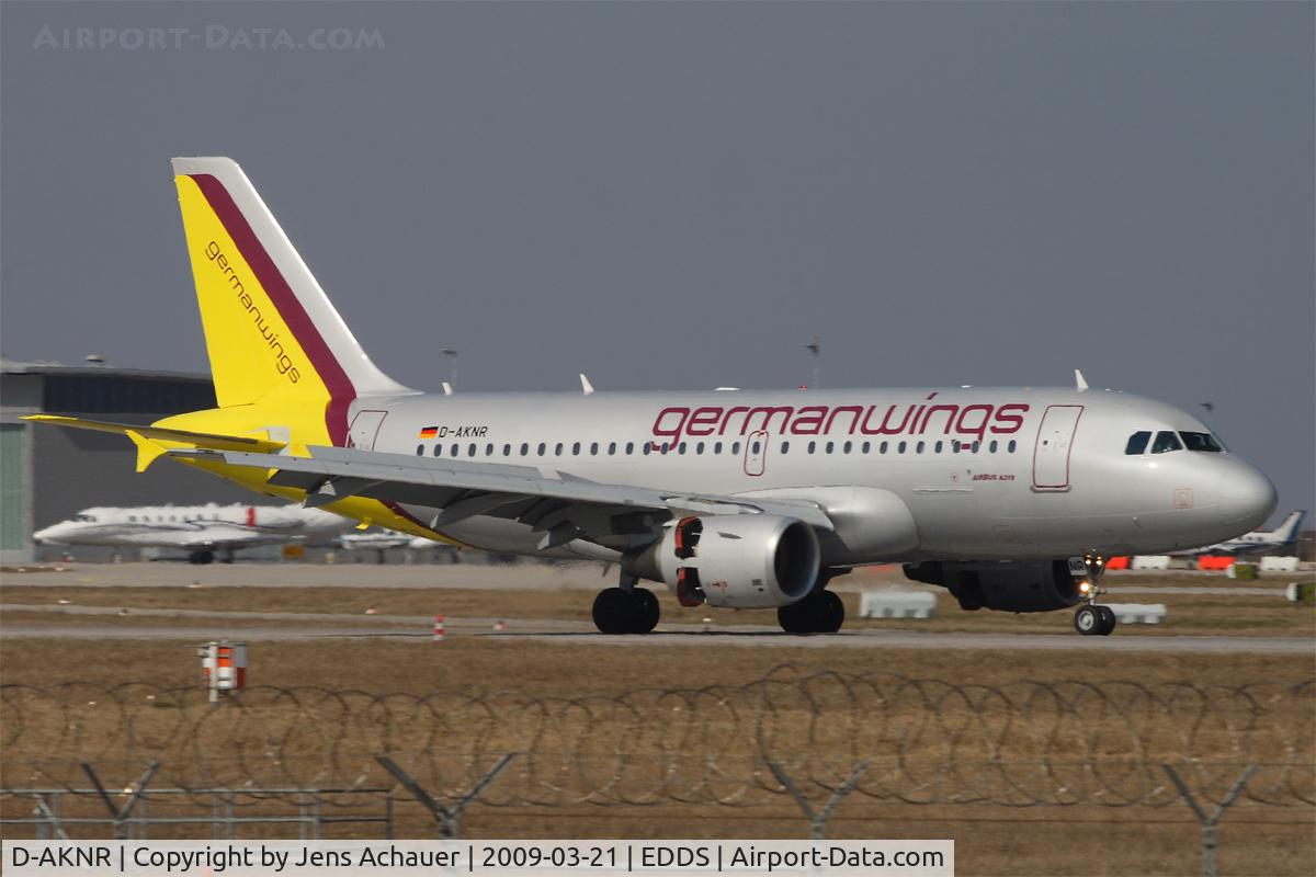 D-AKNR, 2000 Airbus A319-112 C/N 1209, Germanwings Airbus A319-112