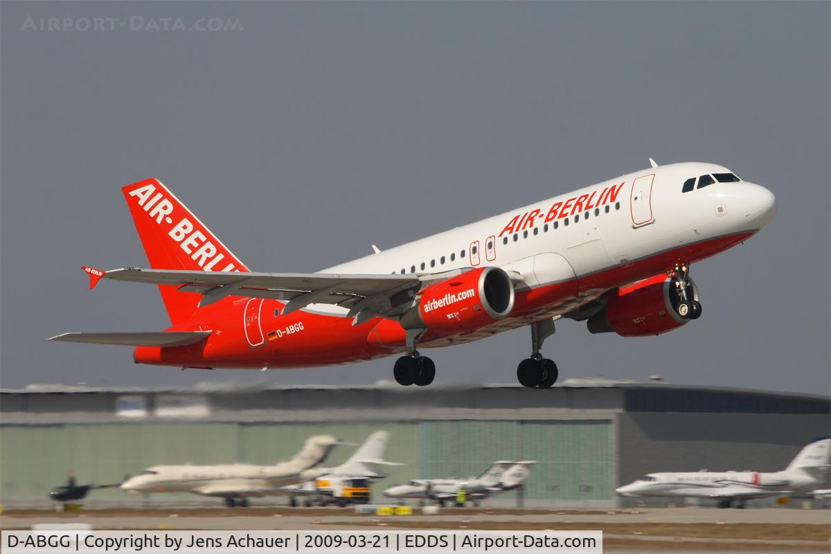 D-ABGG, 2007 Airbus A319-111 C/N 3202, AirBerlin Airbus A319-111