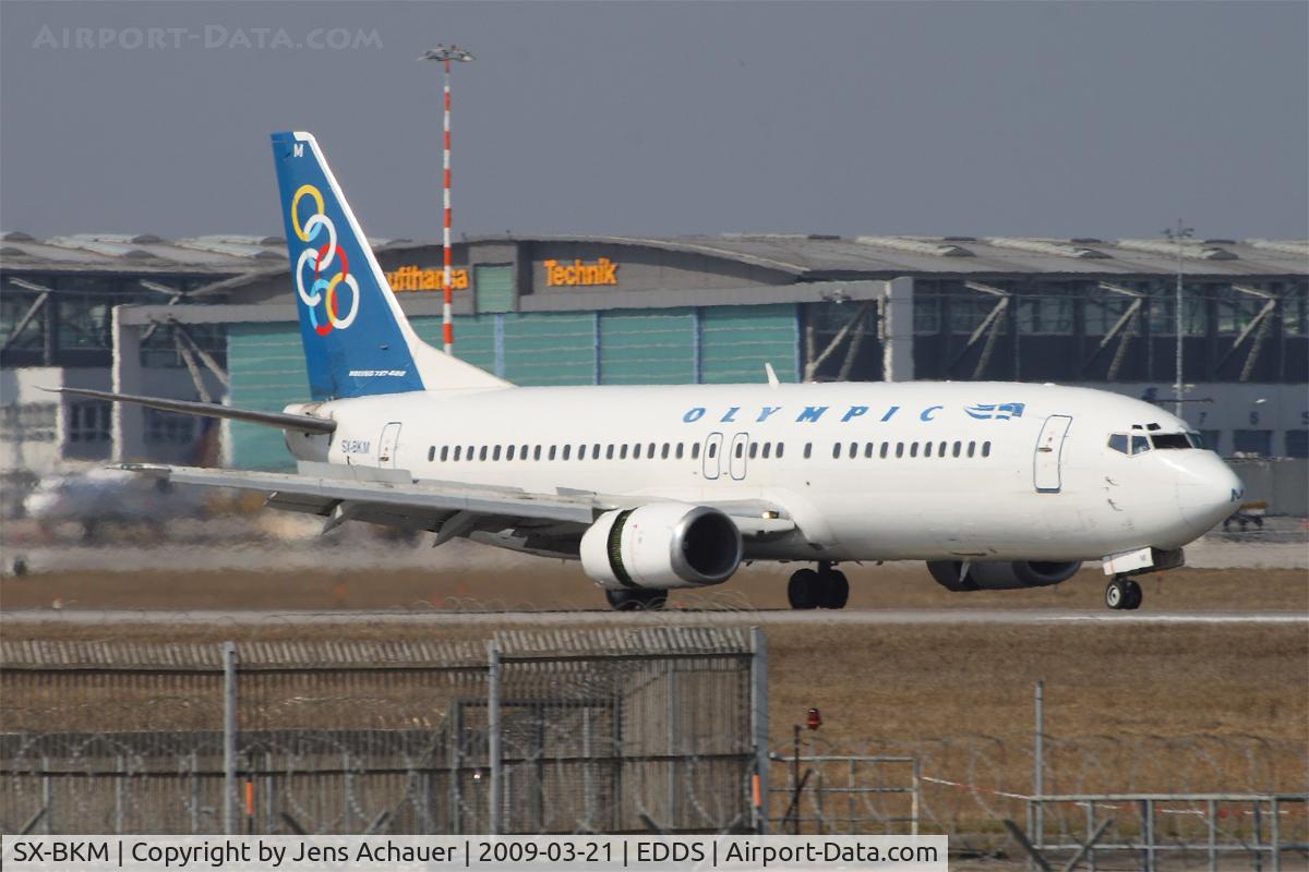 SX-BKM, 1991 Boeing 737-4Q8 C/N 24709/2115, Olympic Airways Boeing 737-4Q8