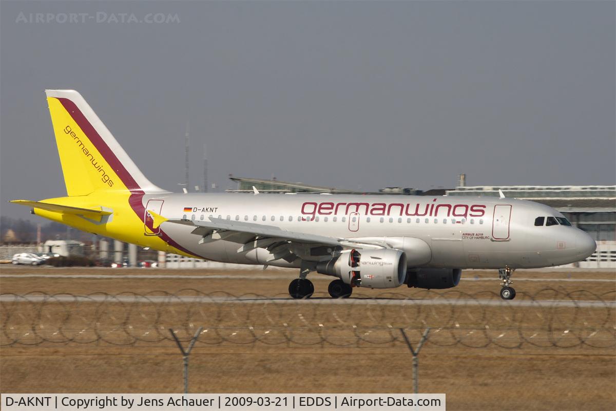 D-AKNT, 2005 Airbus A319-112 C/N 2607, Germanwings Airbus A319-112
