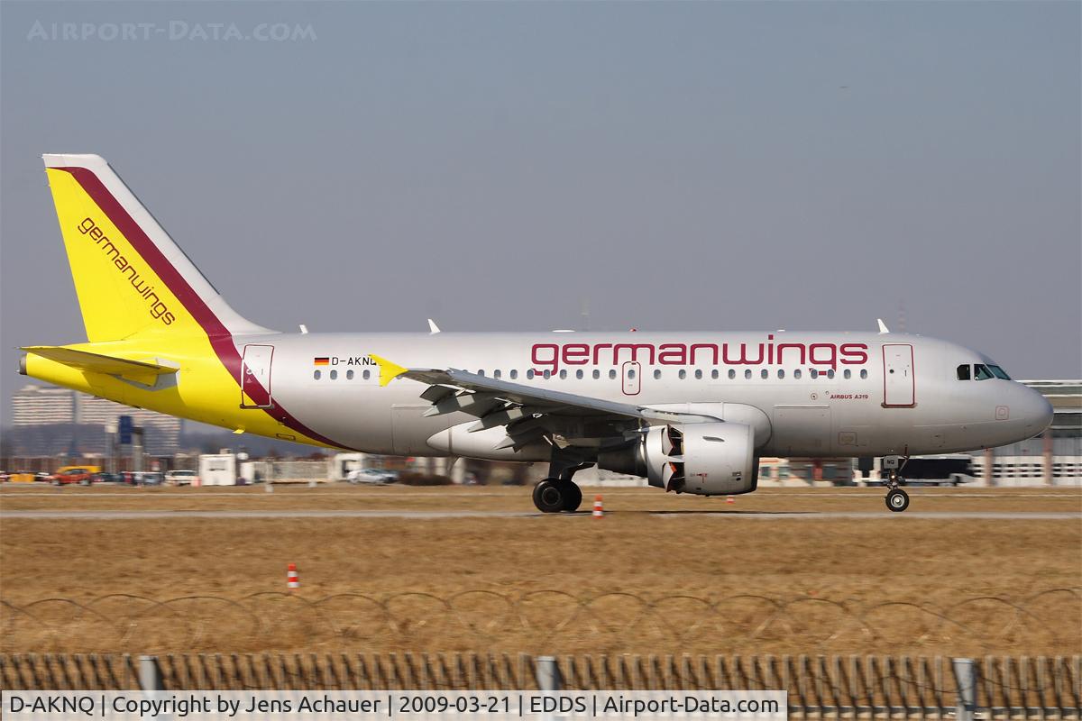 D-AKNQ, 2000 Airbus A319-112 C/N 1170, Germanwings Airbus A319-112
