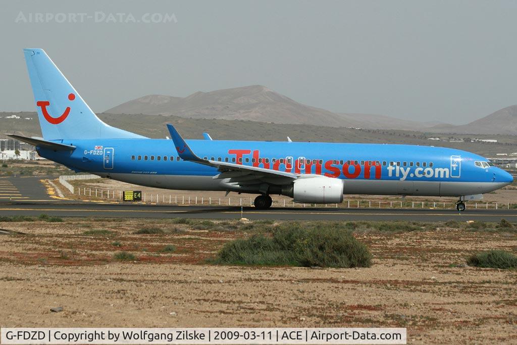 G-FDZD, 2007 Boeing 737-8K5 C/N 35132, visitor