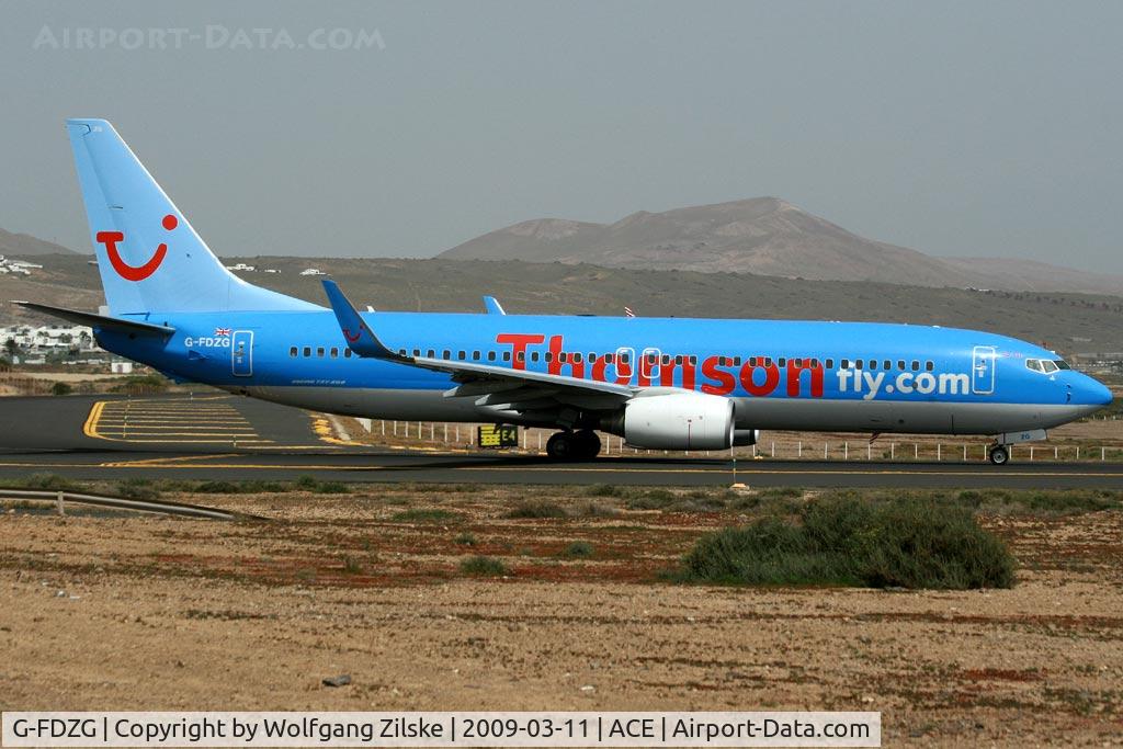 G-FDZG, 2008 Boeing 737-8K5 C/N 35139, visitor
