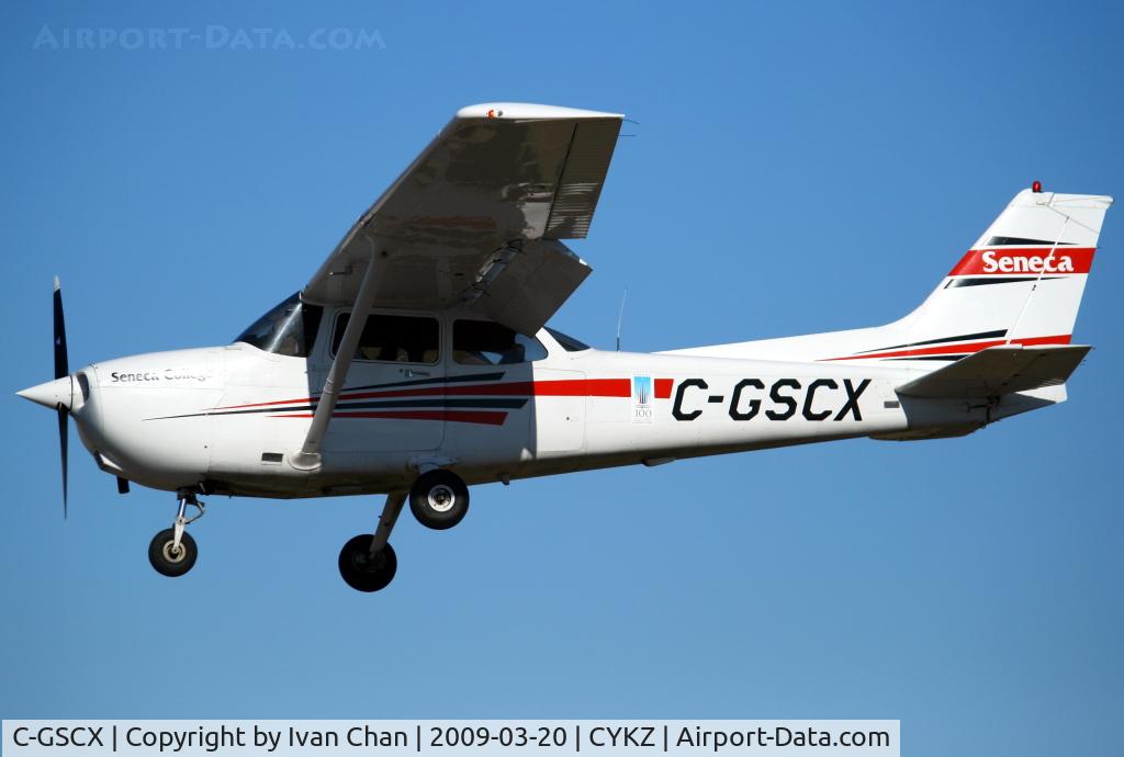 C-GSCX, 2002 Cessna 172S C/N 172S9052, Landing at Toronto Buttonville Airport