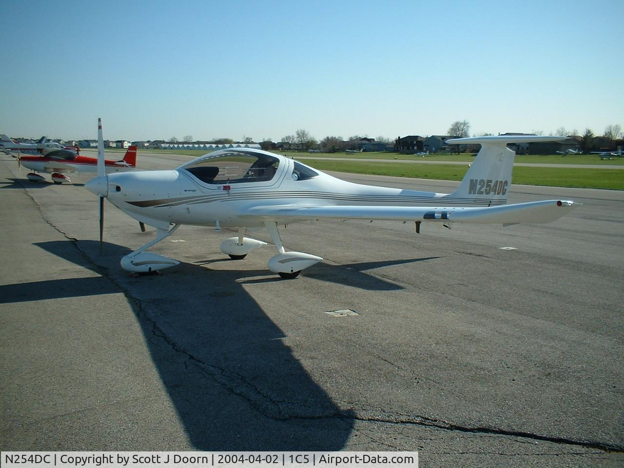 N254DC, 2004 Diamond DA-20C-1 Eclipse C/N C0252, N254DC First Day At 1C5