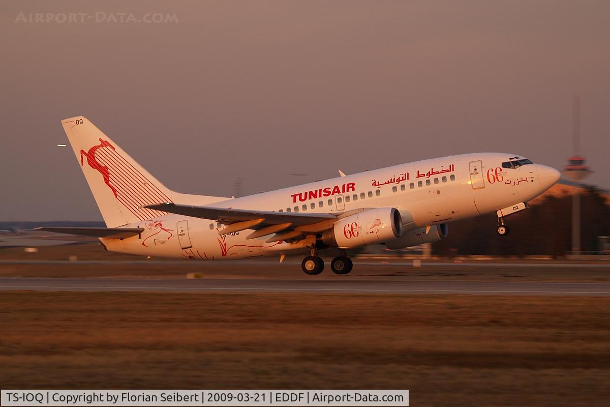 TS-IOQ, 2000 Boeing 737-6H3 C/N 29501, Great Evening light
