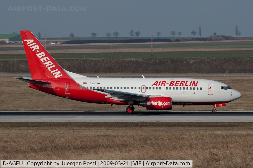 D-AGEU, 1998 Boeing 737-75B C/N 28104, Boeing 737-75B
