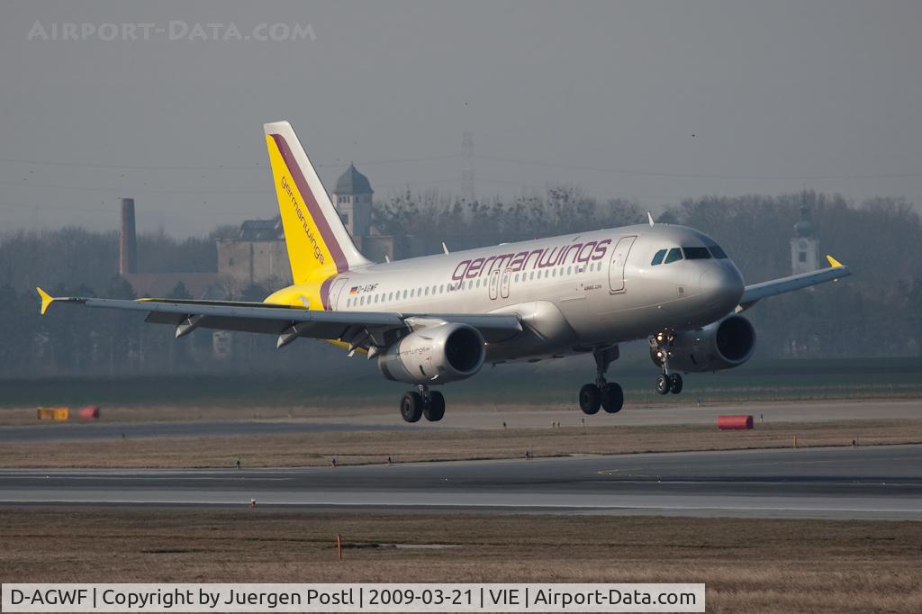 D-AGWF, 2007 Airbus A319-132 C/N 3172, Airbus A319-132