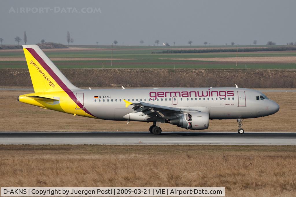 D-AKNS, 2000 Airbus A319-112 C/N 1277, Airbus A319-112