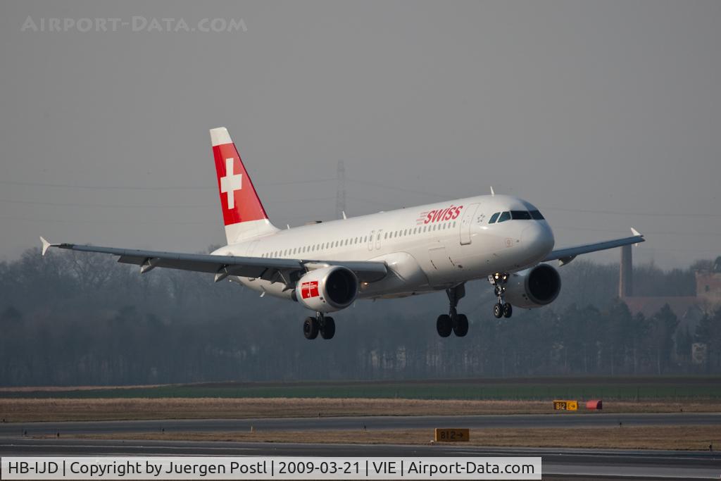 HB-IJD, 1995 Airbus A320-214 C/N 553, Airbus A320-214