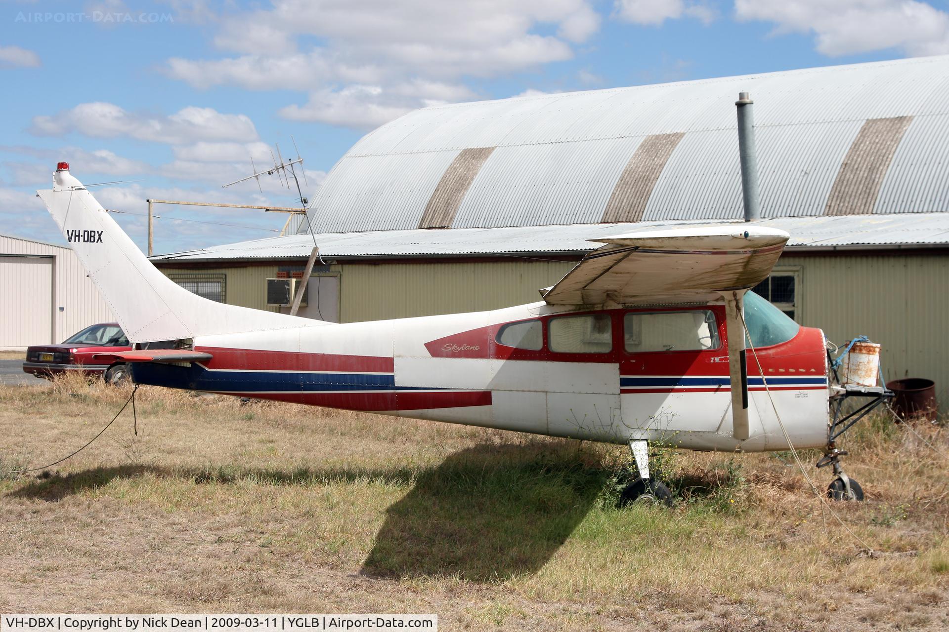 VH-DBX, 1960 Cessna 182C Skylane C/N 52482, YGLB (WFU I suspect)